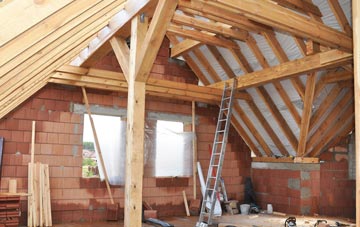 Llanio attic trusses